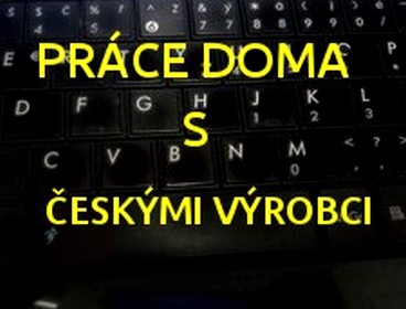 Práce z domova na PC, správa e-shopu